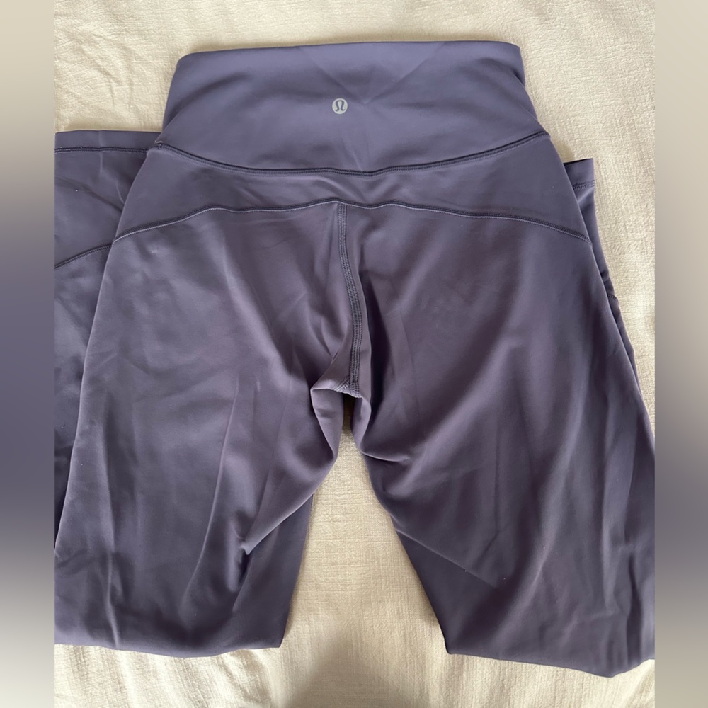 Lululemon High-Rise Purple Align Leggings